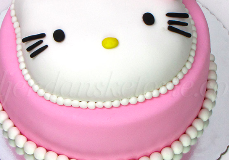 Torta Hello Kitty con pasta di zucchero: la ricetta completa - Troppo Dolce