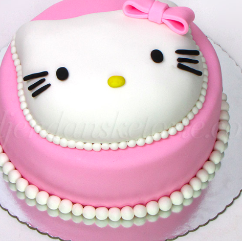 Torta Hello Kitty con pasta di zucchero: la ricetta completa