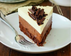 cheesecake triplo cioccolato