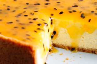 cheesecake frutto passione